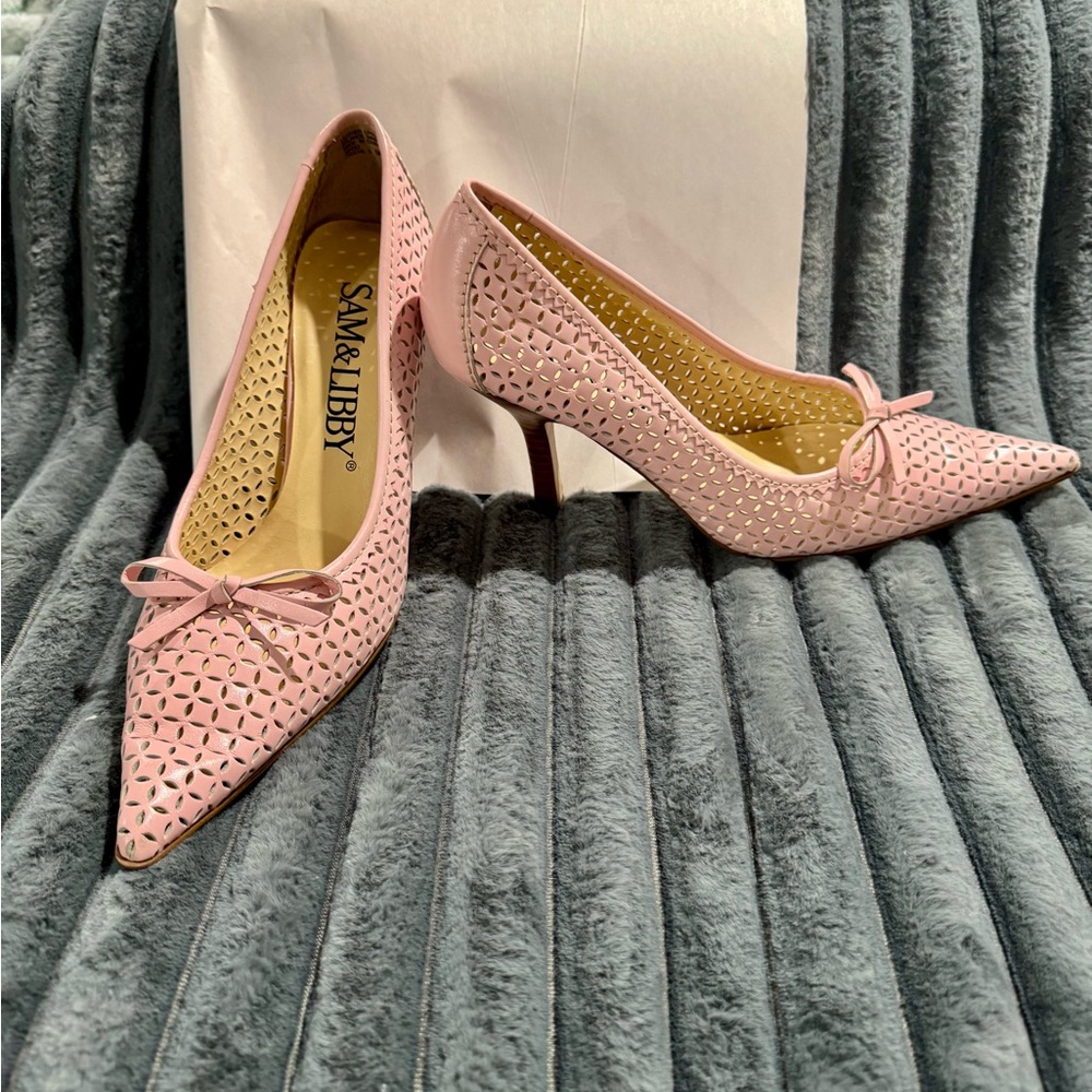 Vintage Sam & Libby Pink Women's Heels